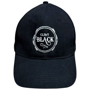 Clint Black Black Cap